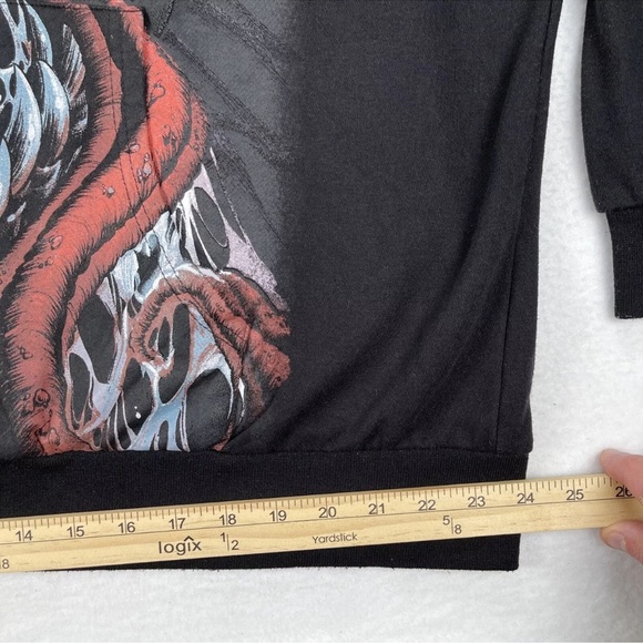 Marvel Venom Carnage Split Hoodie XXXL Sweatshirt Red/Black Size 3XL - Picture 8 of 10